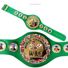WBC Boxing Championship Belt Replica Adult Full Size Replica 3D Design Boxing BE