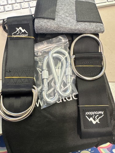Awroutdoor hammock strap tree - hammock,