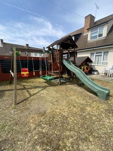Wooden play frame - play, with