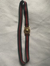 Vintage Gucci Womens Green Red