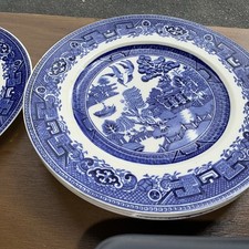 Vintage Old Willow Side Plates