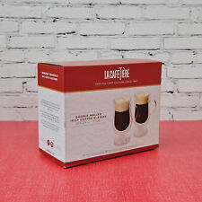 La Cafetiere Double Walled Irish Coffee Glasses Set Of 2 Giftable Packaging