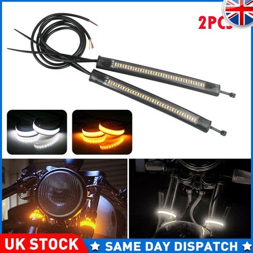 2pcs led universal amber - 2pcs,