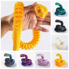 Realistic 3D Printed Snake Toy 30/45/60cm Animal Simulation Model Halloween