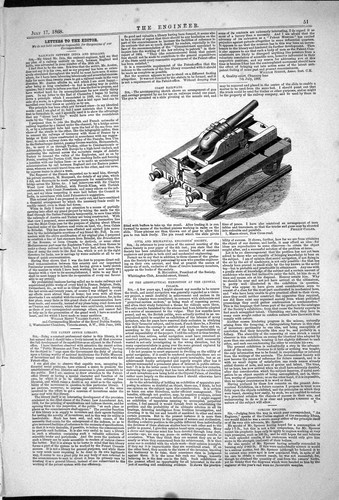 Old 1868 coast railways gun - 1868,