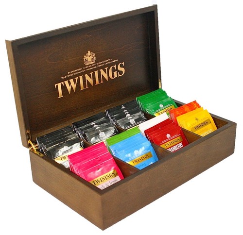 Twinings tea chest - tea,