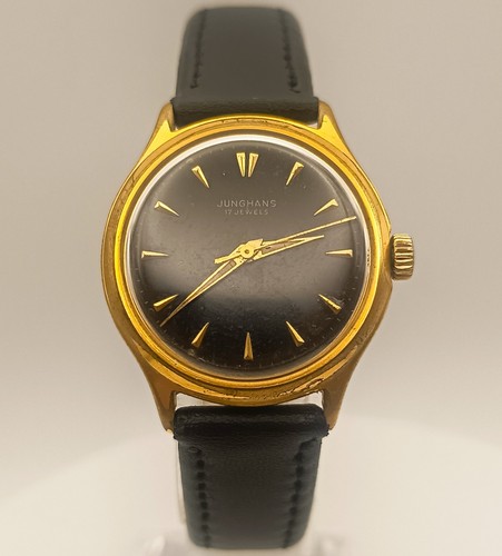 Vintage junghans 17j black - junghans,
