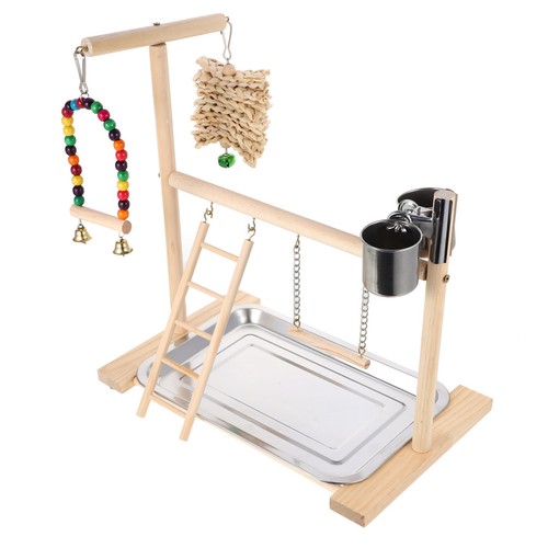 Set parrot swing stand play - 1,