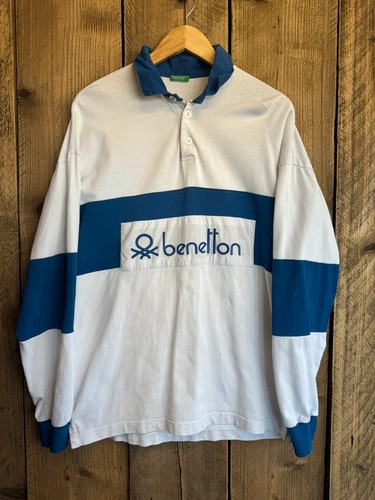 Vintage men benetton rugby - men’s,