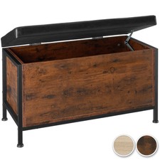 Shoe Storage Bench Padded Seat