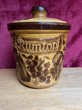 Vintage Rumtopf Glazed Pot