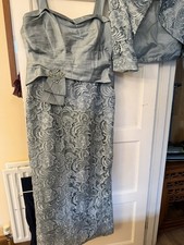 John Charles Blue Green Lace