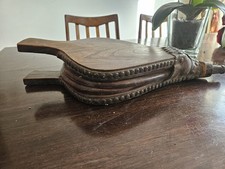 Old Wooden Bellows Fire side