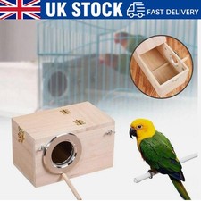 Parrot Budgie Lovebirds Wooden