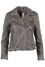 IRO LEATHER BIKER JACKET FR 40