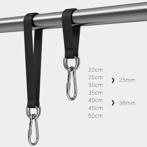 Tree swing hanging straps - 1x,