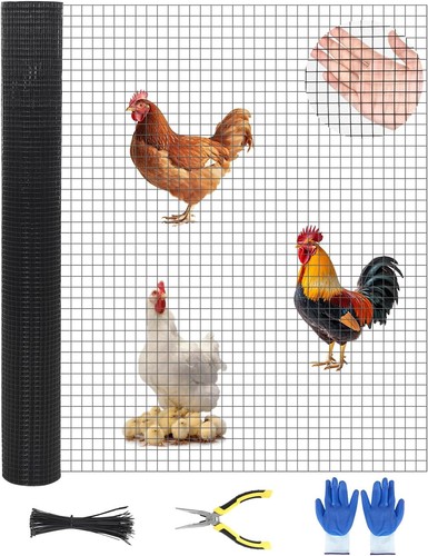 Black welded wire - wire, mesh