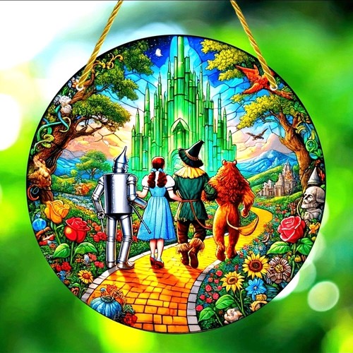 Wizard yellow brick road - brick,