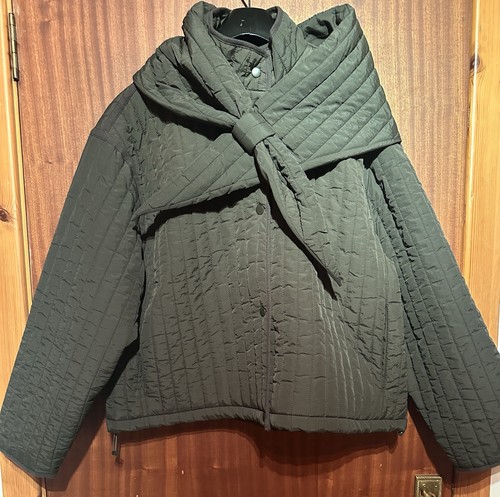 Zara dark khaki - khaki, quilted