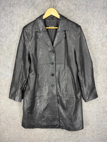 Wilsons leather coat - leather, xl