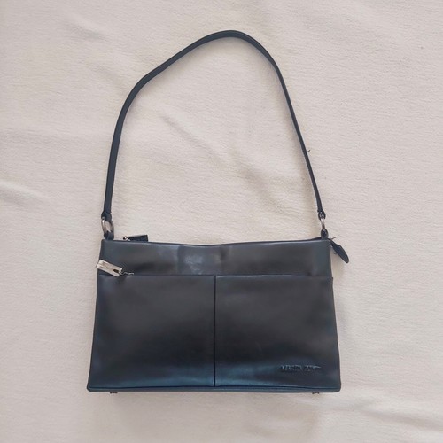 Marta ponti black - black, leather