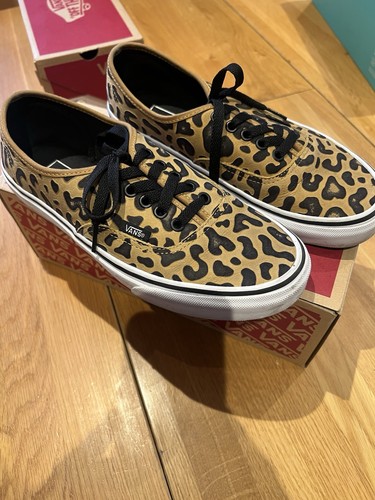 Vans leopard lace - leopard, up