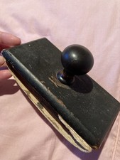 Vintage Wooden Ink Blotter