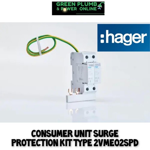 Hager vme02spd consumer unit - hager,