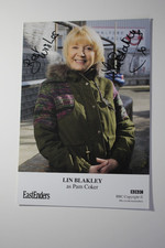 Lin Blakley (EastEnders) Signed Cast Card
