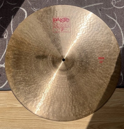 Paiste 2002 ride cymbal - 2002, 22"