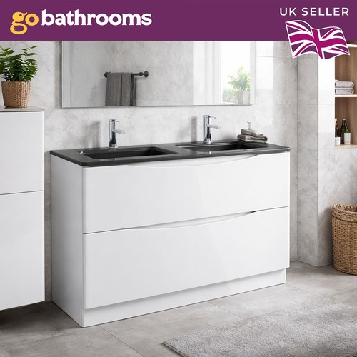 1200mm white gloss - 1200mm, vanity