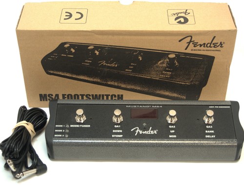 Fender mustang ms4 - fender, footswitch