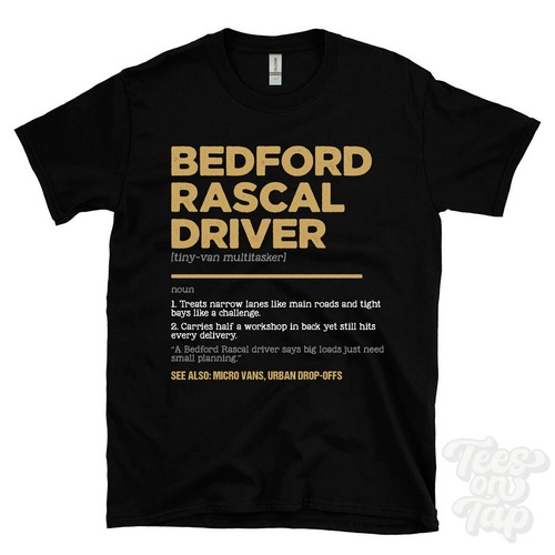 Bedford rascal driver shirt - bedford,