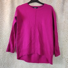 Joules Knitwear Womens Jumper Size UK 8 Pink Magenta Wool Cashmere Blend