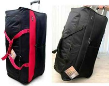 Extra Large 40" Travel Luggage Trolley Holdall Suitcase Duffel Bag, 3-Wheel 202L