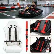 RED / BLACK 4 Point Car Racing