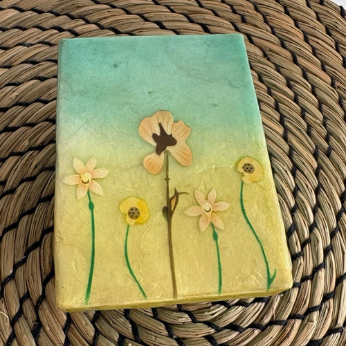 Vintage hand painted floral - vintage, hand-painted