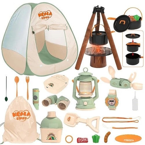 Kids camping set toy outdoor - toy,