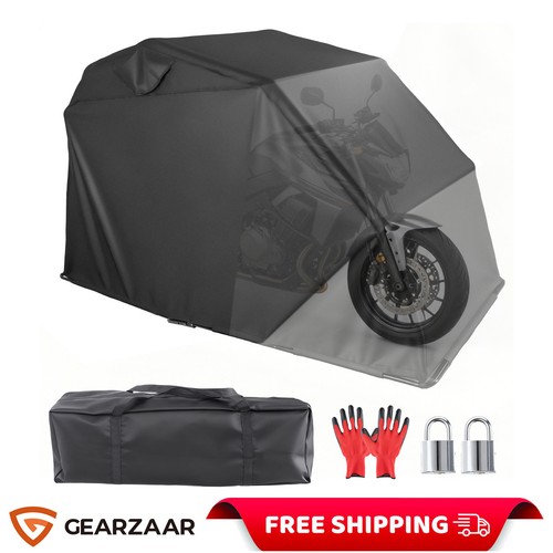 Large motorcycle shelter cover - large,