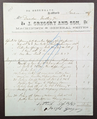 1887 gregory and son - 1887,