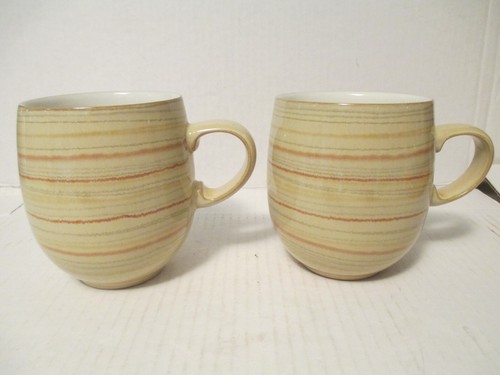 Denby caramel stripes coffee - caramel,