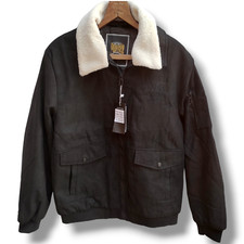 Mens Black Bomber Jacket