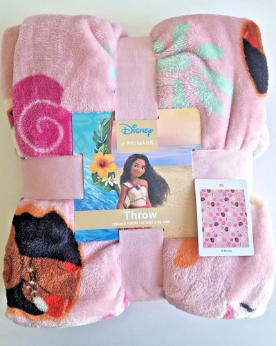 Primark disney moana throw - moana,