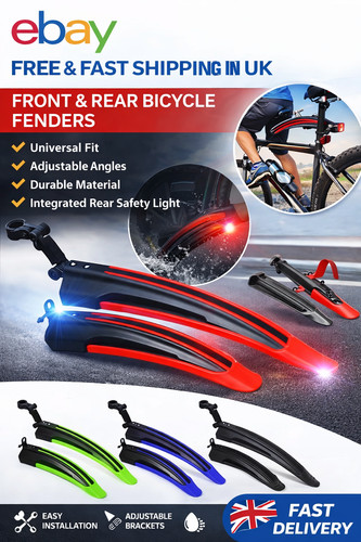 2pcs mountain bike - mountain, mudguards