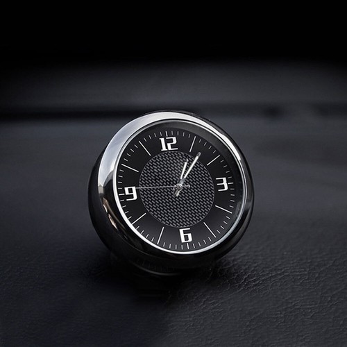 Black car clock dashboard - 1x,