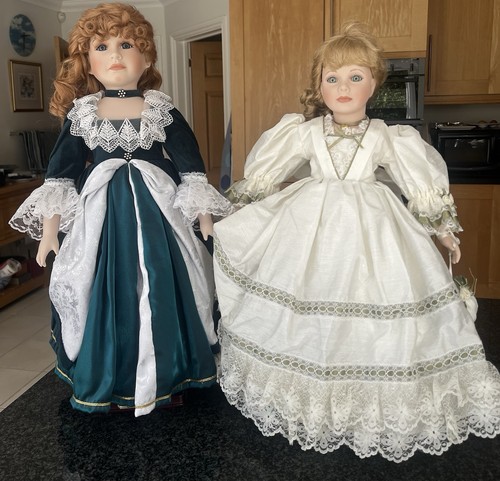 Alberon porcelain dolls - dolls,