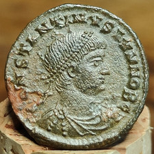 Constantine II Roman coin with