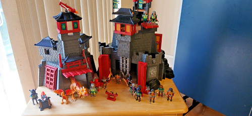 Playmobil castles with - 2,