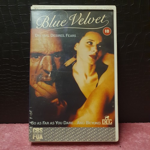 Blue velvet vhs pal - vhs, big