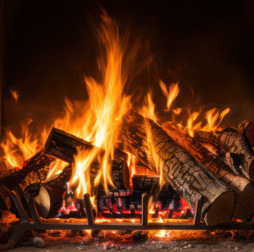 Fireplace decorative wall - fireplace,